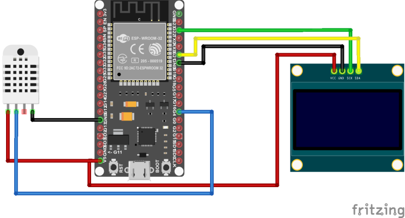 [DHT22 Temp.& Humi. Sensor] ESP32를 이용한 DHT22 온습도 센서 동작 : 네이버 블로그