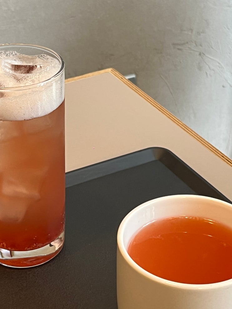  논현역카페 댕크커피 DankCoffee 여름끝자락 논현동카페에서 청량한 자두에이드 그리고 상큼하면서 찐한 자몽차