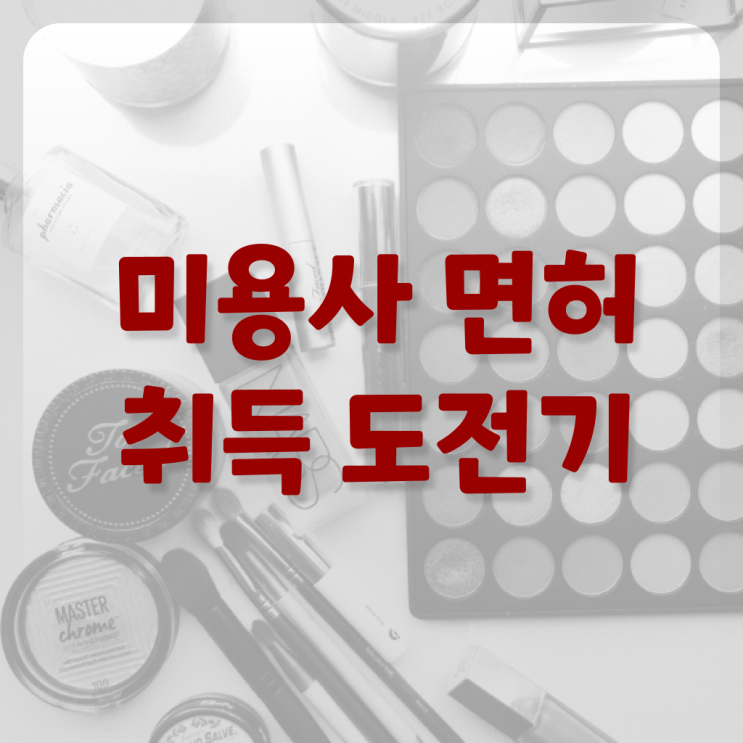  경단녀 취업 미용종합면허증 발급 OK ?