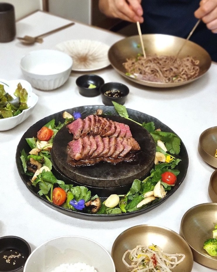  잠실 한식 정갈하게 나오는 룸식당 동화고옥 롯데월드몰점
