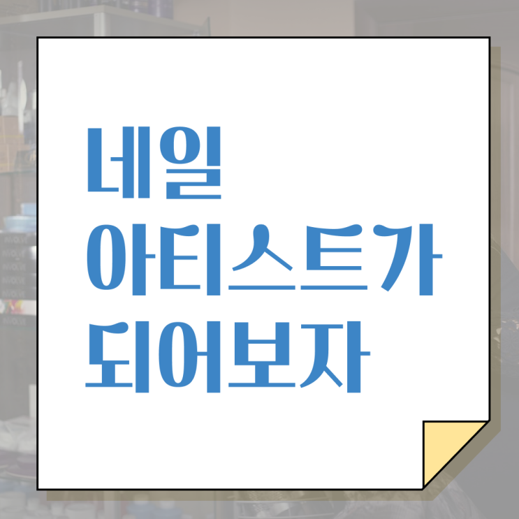  네일아티스트 연봉 미용면허증 신청 총정리 했습니다 .