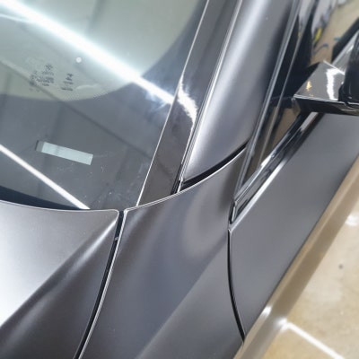 시흥 신현로38번길 / 사틴블랙 전체랩핑 & 루프스킨/ BMW / 5시리즈 (G30)