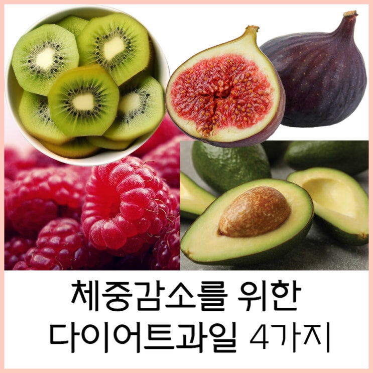  다이어트과일 체중감소를 위해 반드시 먹어야 하는 과일 4가지