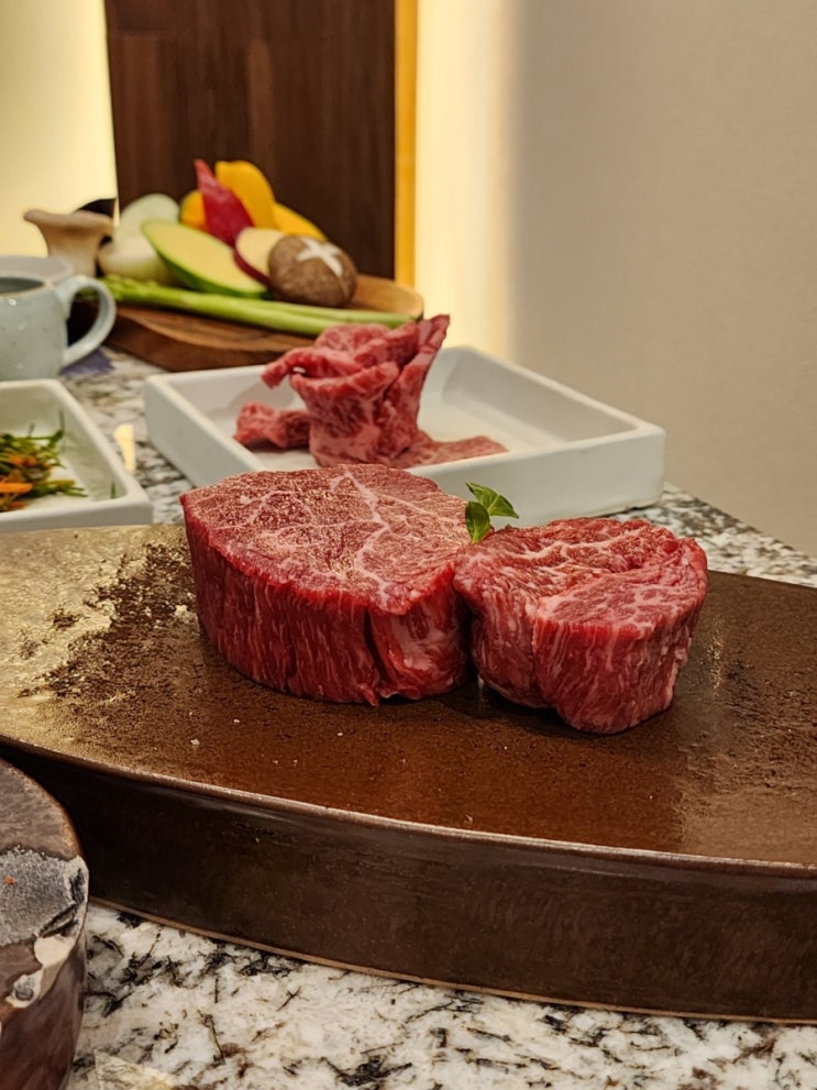  서울 마포역 맛집 한우파인다이닝 모연 마포본점