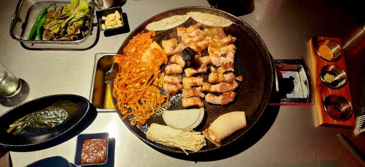  마산 합성동 고기집 정육점김씨 삼겹살 맛집