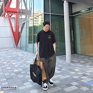 갤러리 디파트먼트 반팔 티셔츠 사이즈 빈티지룩 스트릿룩 코디 리뷰 ! @미스터포터