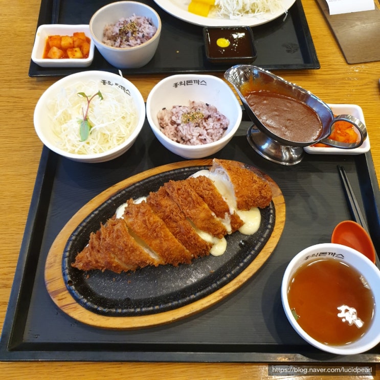 천안 두정동 맛집, 점심 혼밥 추천 - 홍익돈까스 (돈가스 아님) 내돈내산
