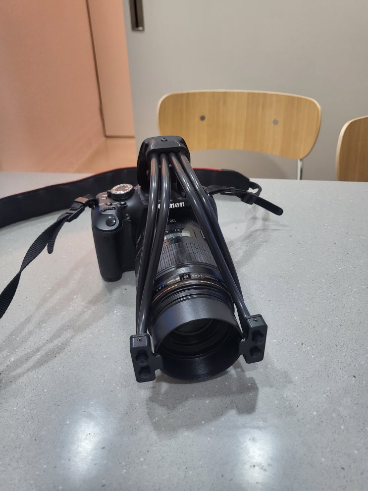  동물 구강 촬영용 DSLR, 디퓨저 세팅