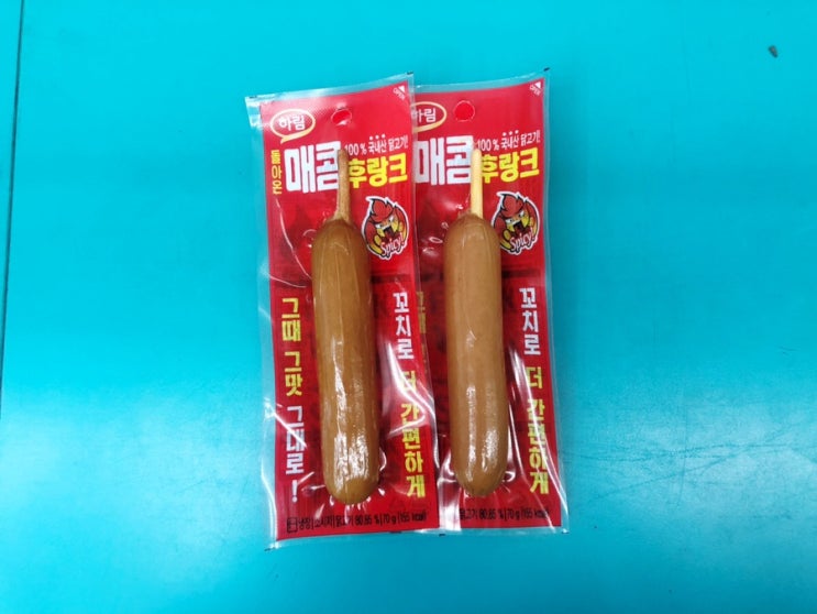  GS25 편의점 9월 할인상품 하림 돌아온 매콤 후랑크 소시지 꼬치 내돈내산 리뷰