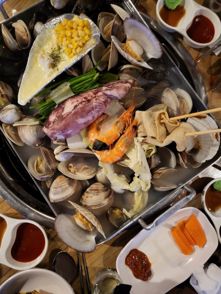  [일등조개] 구리 돌다리 신선한 조개찜 맛집