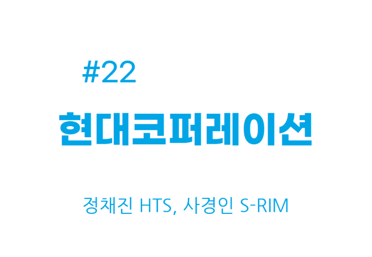  [종목공부] 현대코퍼레이션 주가, 유통업, 무역 (관심종목, 52주신고가 0731, 정찰병)[재무데이터, S-RIM]
