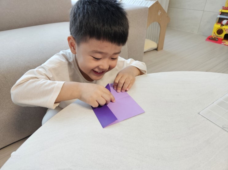  [육아일기 1446] 우리 아이가 ADHD? 집중력에 좋은 종이접기 엄마표놀이