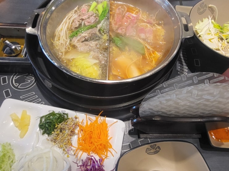  인천 당하동 밥집 소담촌 완정역점 검단 샤브샤브 무한리필 맛집으로 인정