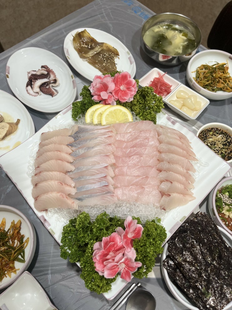  [여수선어맛집] 여수 학동 횟집 현지인 모듬선어맛집 여수 대경도