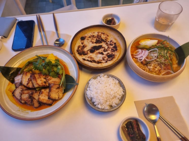  칠루칠루, 미얀마 음식을 파는 서울 이색 맛집(분위기 좋은 을지로 데이트 맛집)
