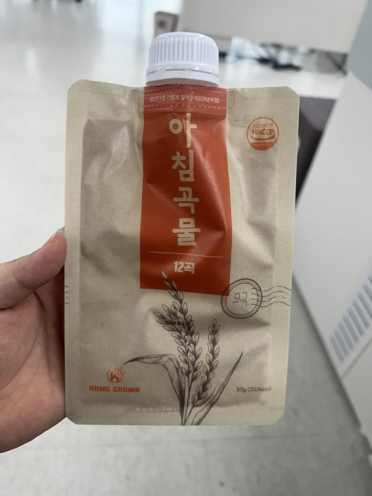  직장인 아침대용 서리태 선식 쉐이크 추천 홈그로운 아침곡물 파우치