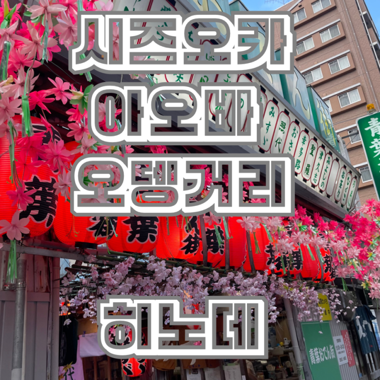  일본여행 시즈오카 아오바 오뎅거리 가게 추천 히노데