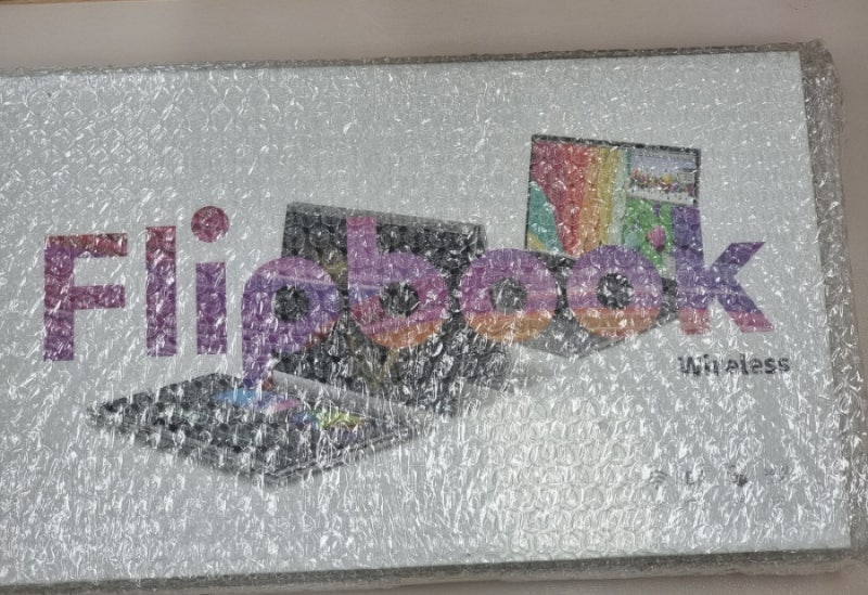 무선 플립북 14 방금 받았습니다.