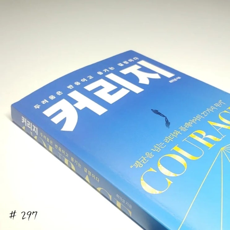  [자기계발] 자기계발을 위한 기초 바이블, 커리지 서평