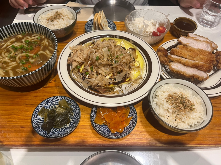  영등포 맛집 타임스퀘어 식당 카레가 맛있는 토끼정/2인이서 3인메뉴 시켜버려
