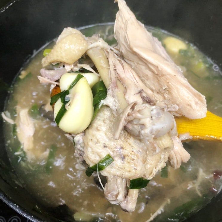  능이닭백숙 송호황토마을 맛집밀키트 보양식 몸보신 최고!