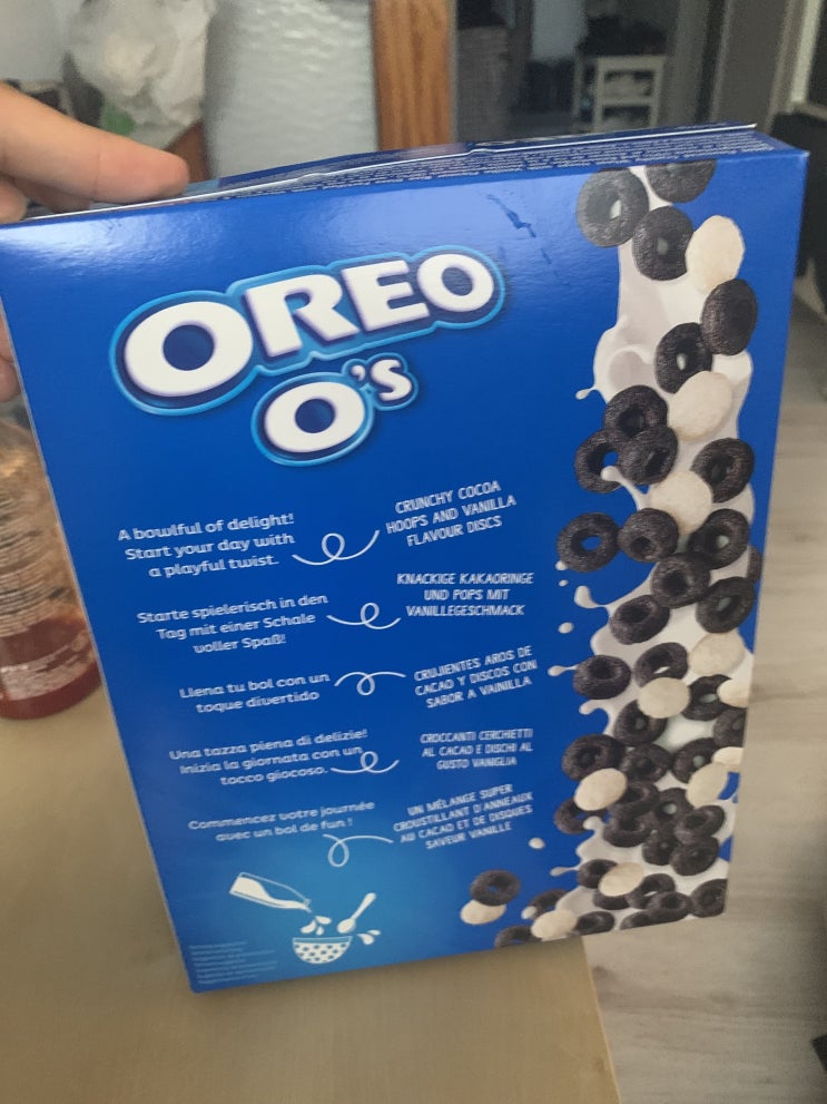 유럽의 오레오 오즈 Oreo o's 유럽의 오레오 오즈 Oreo o's
