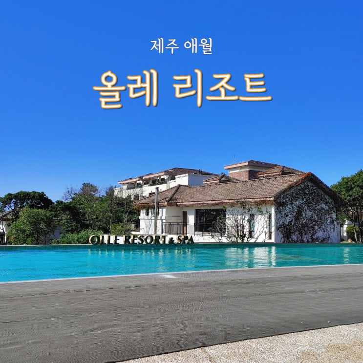  동남아 빌라 느낌 제주 애월 숙소 올레리조트