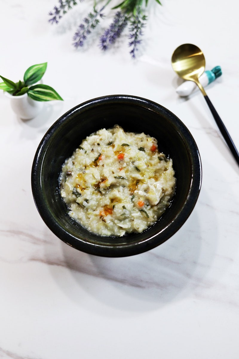 녹두죽 끓이는법 찹쌀 닭죽 전기밥솥 죽 끓이기