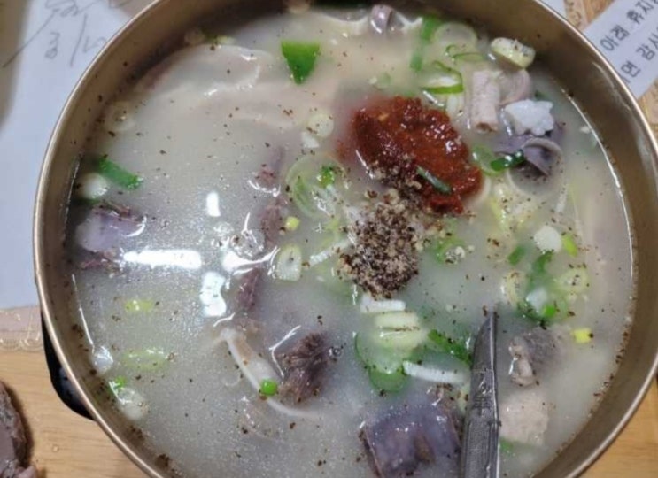  [찐 맛집] 부천, 송내동 인하 찹쌀 순대 l 따로 국밥
