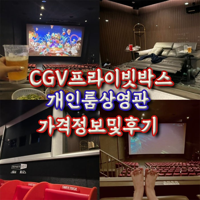 [일상기록] 천안CGV프라이빗박스상영관(가격정보)‘밀수’... 