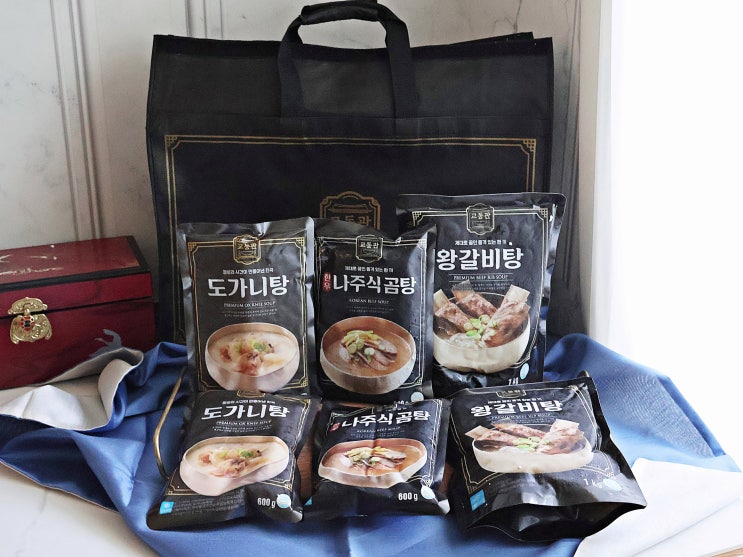  교동식품 보양식 추석선물세트 실속 있고 다양해요