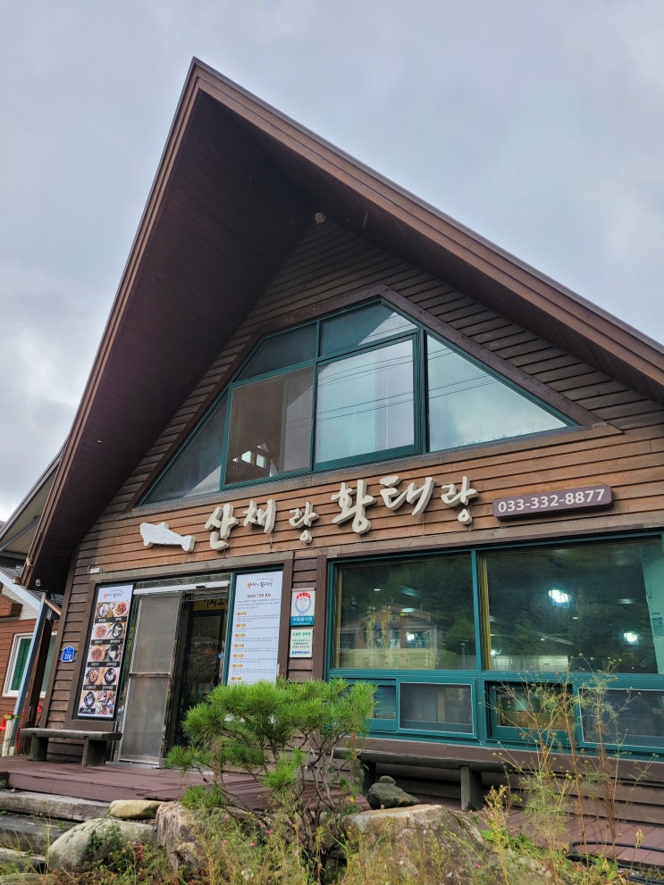 강원 평창 산채비빔밥과 황태해장국이 맛있는 산채랑황태랑