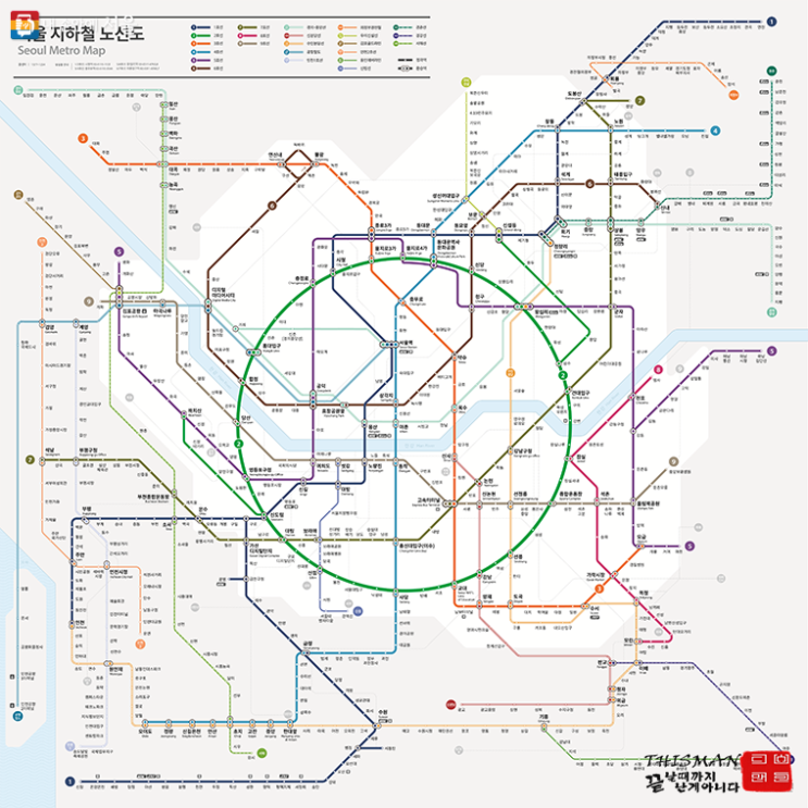 2023년 새로운 서울 지하철 노선도 바뀐 디자인 :: 40년의 기다림! 지하철 노선도의 역사적인 변화