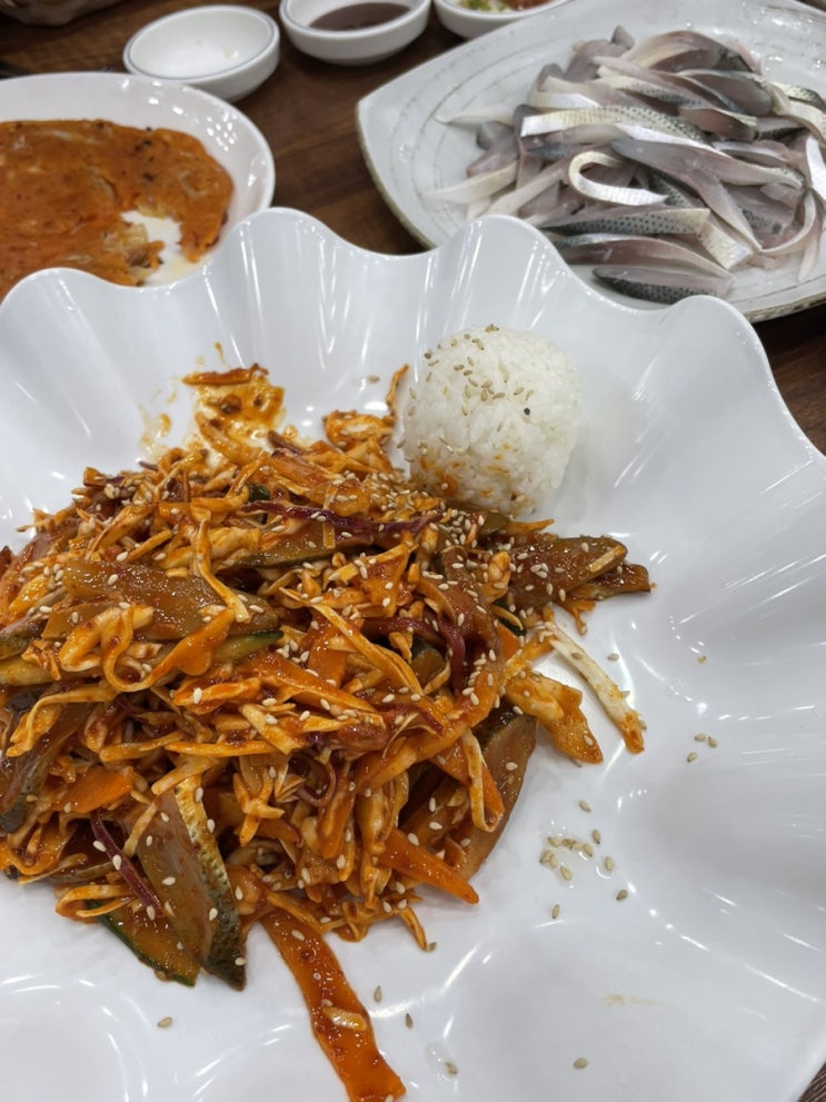 안양 맛집 여자수산에서 가을 제철음식 전어회 즐기기