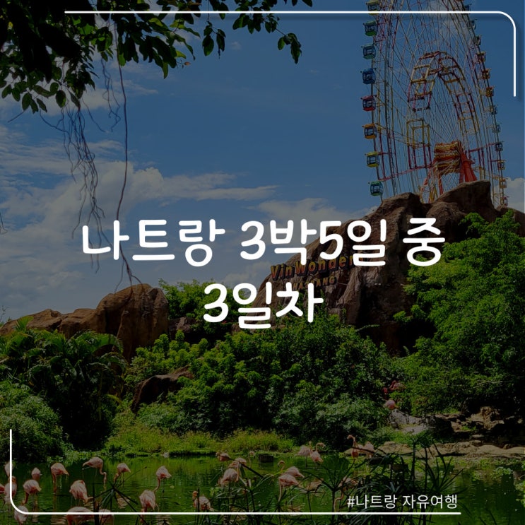  나트랑 3박 5일 자유여행 일정 3일차