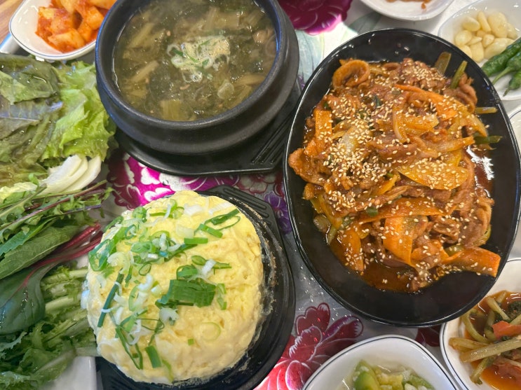  [거제맛집] 푸짐한 오리고기쌈밥 점심특선, 거제도 맛집 오미자가든