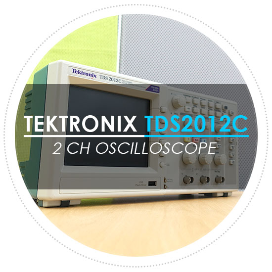  중고오실로스코프 판매 TEKTRONIX TDS2012C 디지털 스토리지 오실로스코프 계측기 판매 렌탈 대여