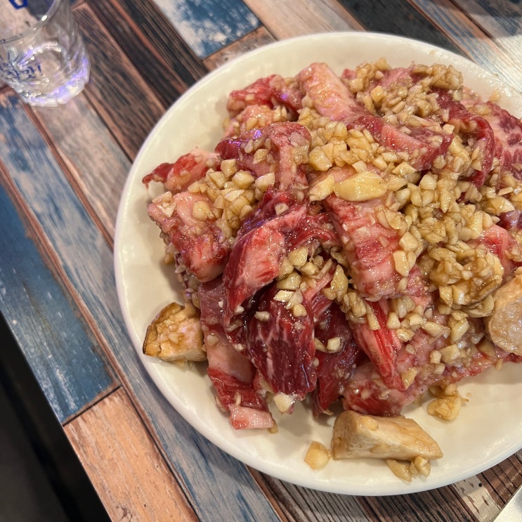 [대구진천동맛집] 양념갈비살이 맛있었던 한우숯불전문점 "모모한우진갈비" 진천점 방문후기!!