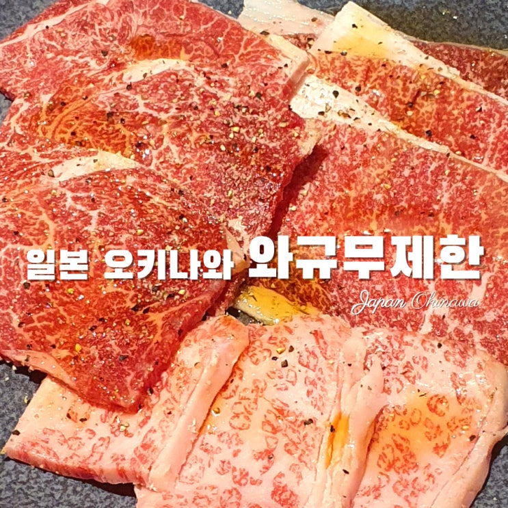  [일본여행·오키나와] 와규무한리필 야키니쿠 맛집 이치방 차탄점 -메뉴·가격·이용방법
