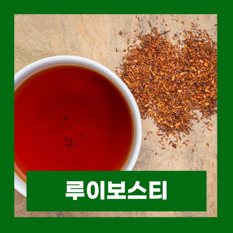  루이보스티 효능 부작용 먹는법 임산부 루이보스 잎 차 효과