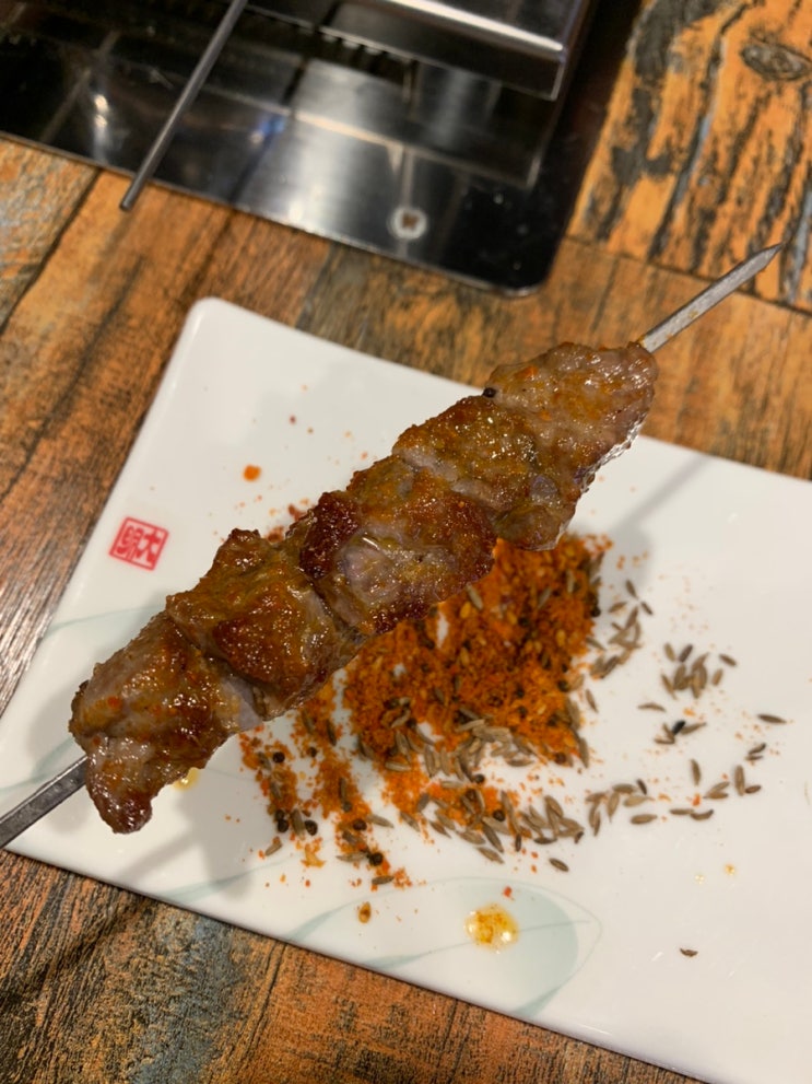  [부천 중동] 양꼬치가 두툼한 장수루 양꼬치