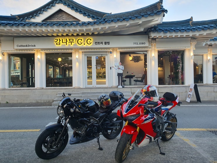  경주 라이더카페 감나무CC 가봄