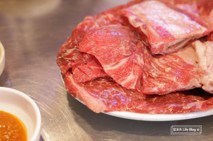  가성비 넘치는 생소갈비 선릉역맛집 남영동양문선릉직영점