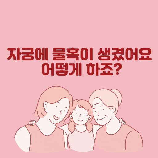  자궁 물혹 증상, 원인, 검사와 치료방법