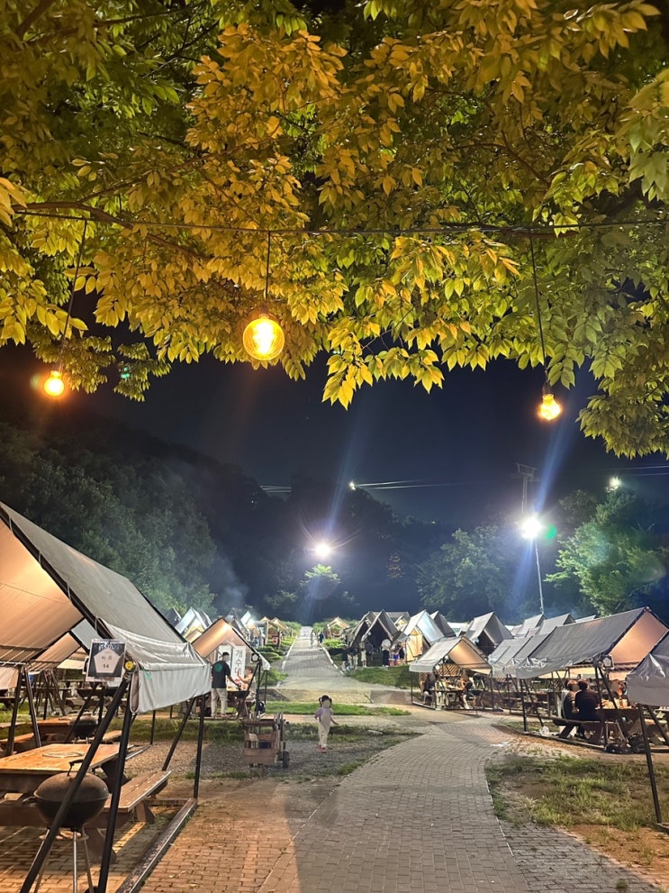  [홍천] 비발디파크 BBQ셀프가든 이용후기 예약방법,이용안내 등(글램핑 감성)