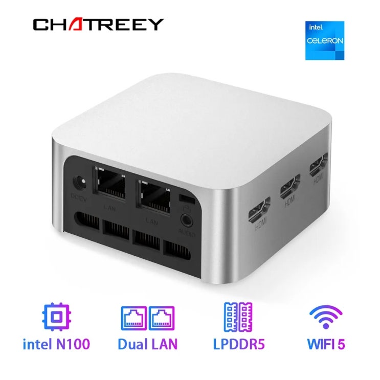 새로운 미니 PC 출시! Chatreey N100으로 더욱 편리하고 빠른 컴퓨팅을 경험하세요!