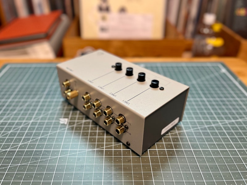 Sélecteur De Ligne Audio Luxman AS-4III – 4 Entrées, RCA, Testé – Occasion