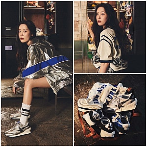 골든구스(GOLDEN GOOSE) 글로벌 앰버서더 선미와 함께한 마라톤(MARATHON) 캠페인 공개! 성수동 골....