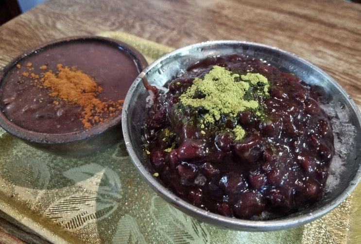  부산 남천동 카페 보성녹차 팥빙수 맛집 방문 후기