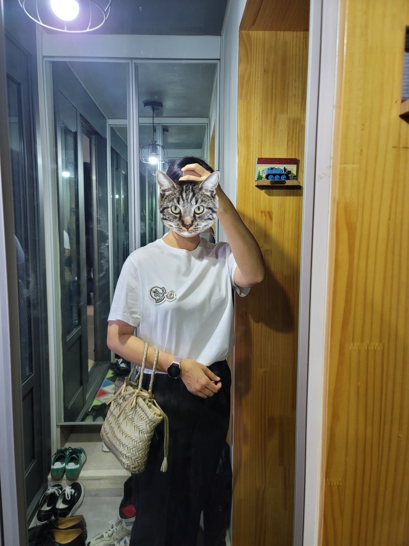 몽클레어 반팔티 / 몽클레르 더블로고 티셔츠 S 스몰 사이즈 후기